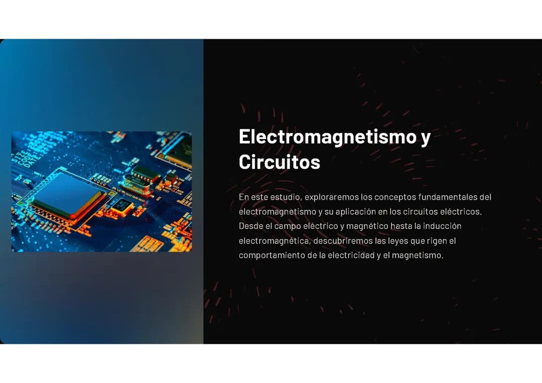 Electromagnetismo y circuitos eléctricos