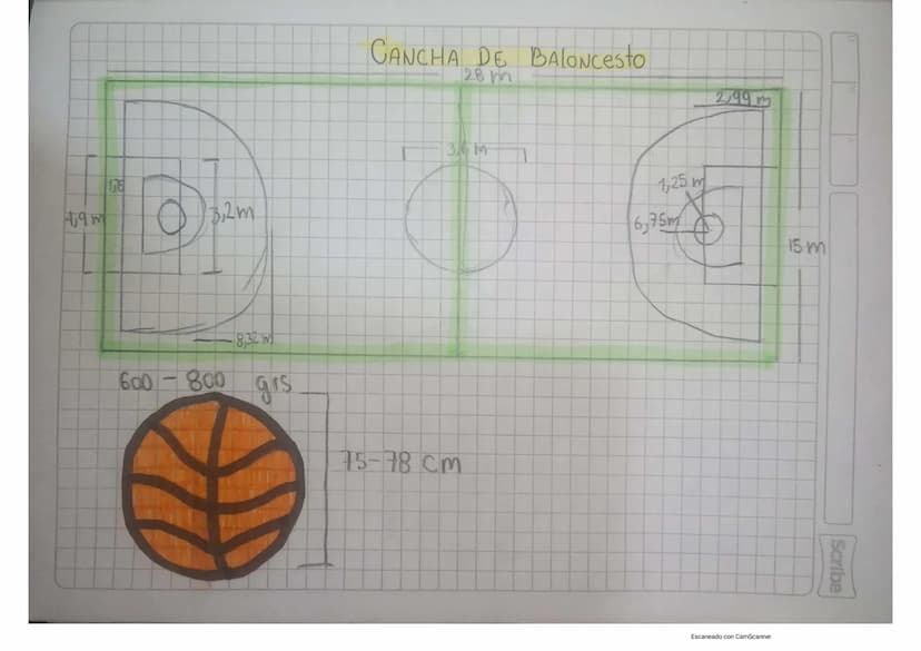El Baloncesto
• reseña historica del baloncesto
Scribe
Fue
James Naismith, Profesor de
origen
canadiense, encargado
en
1891 de Solucionar
un