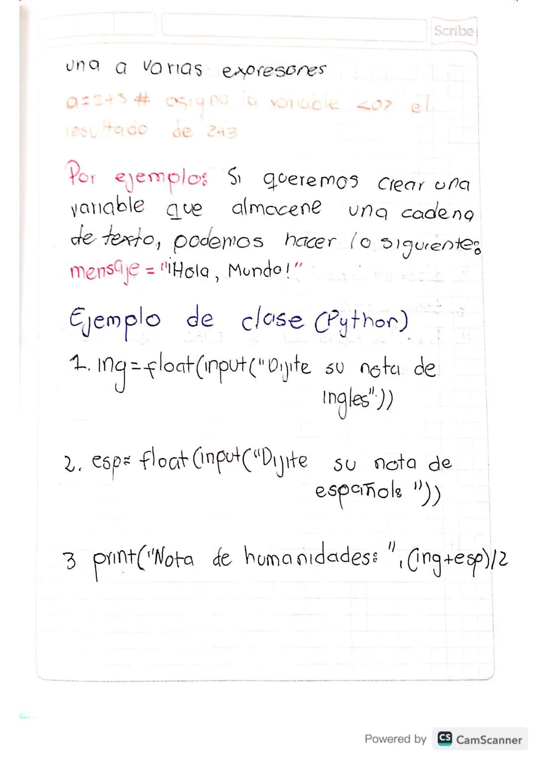 Scribe
Tipos
Tipos de datos
Clasificación de la información
recibe
que
principiales
Un programa i formática. Los
tipos de datos sons
1. NUMÉ