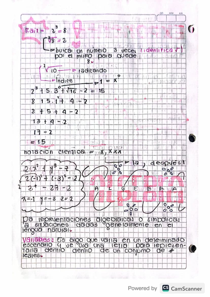 (Feb/7/24)
.
DD MM AA
00
Trepresentado por comas principales
Organizar la información pala la comprenson de
un poblema que involucia algunos