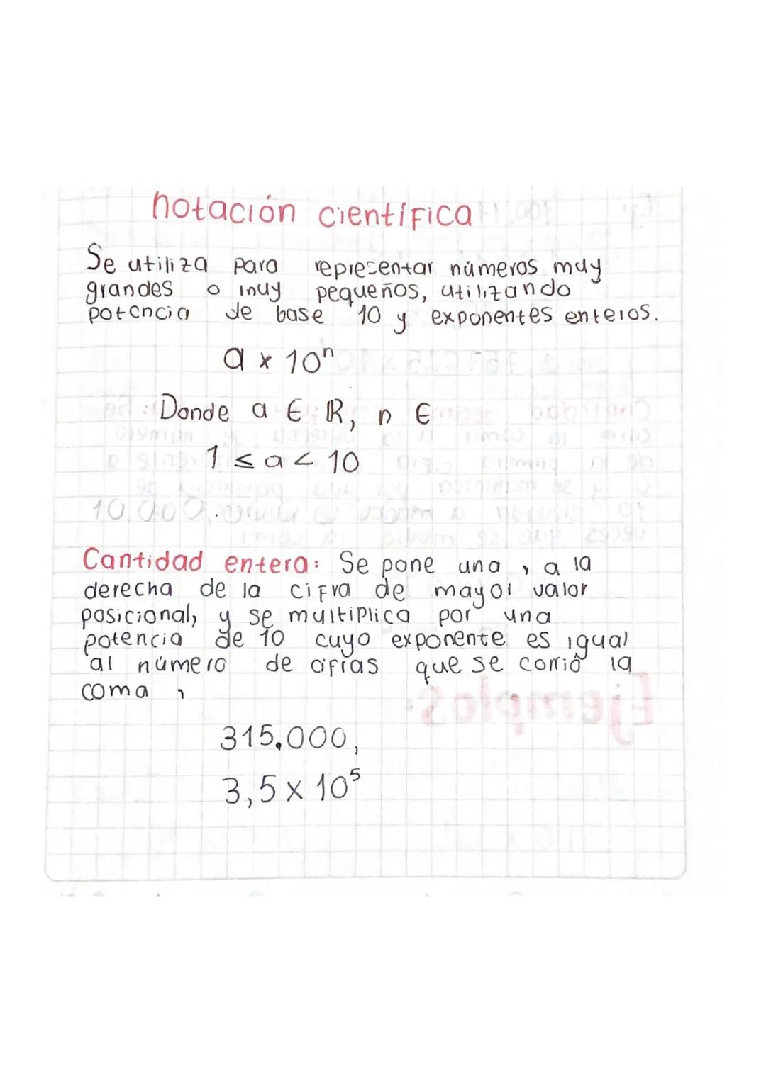 Notación científica 