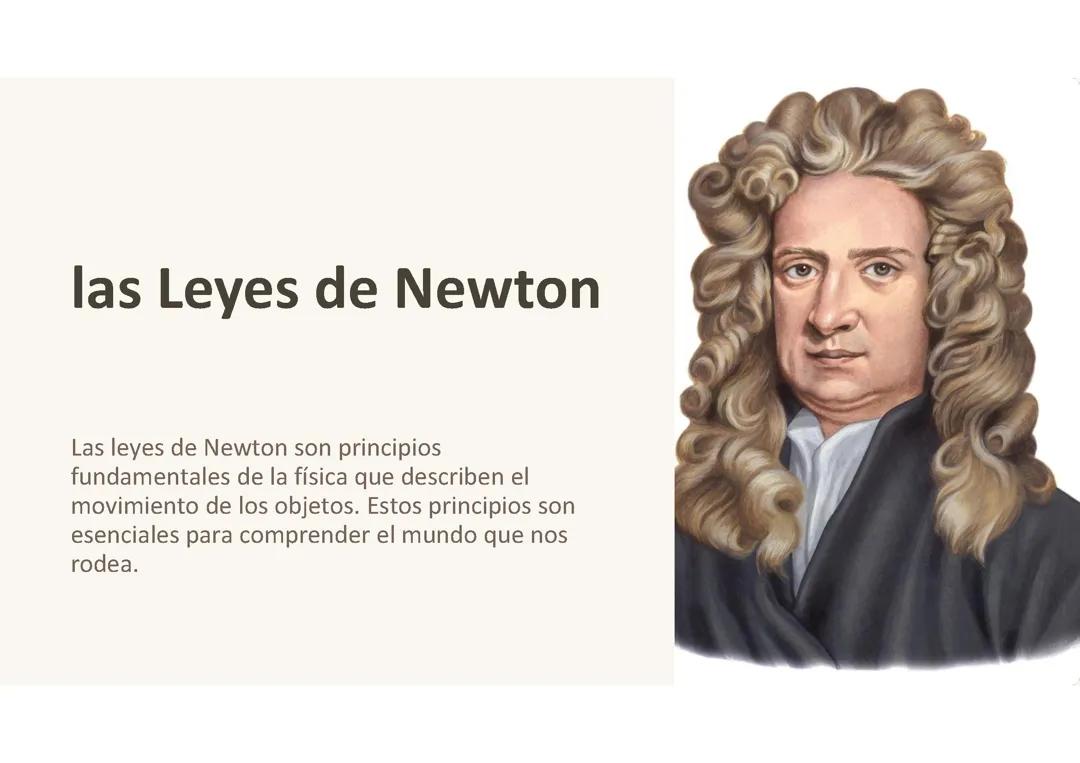 Leyes de Newton: 