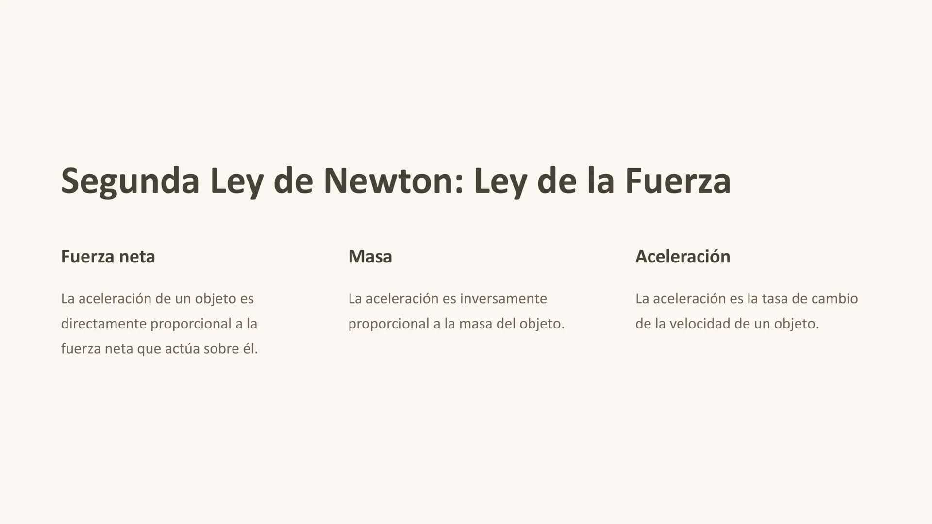 las Leyes de Newton
Las leyes de Newton son principios
fundamentales de la física que describen el
movimiento de los objetos. Estos principi