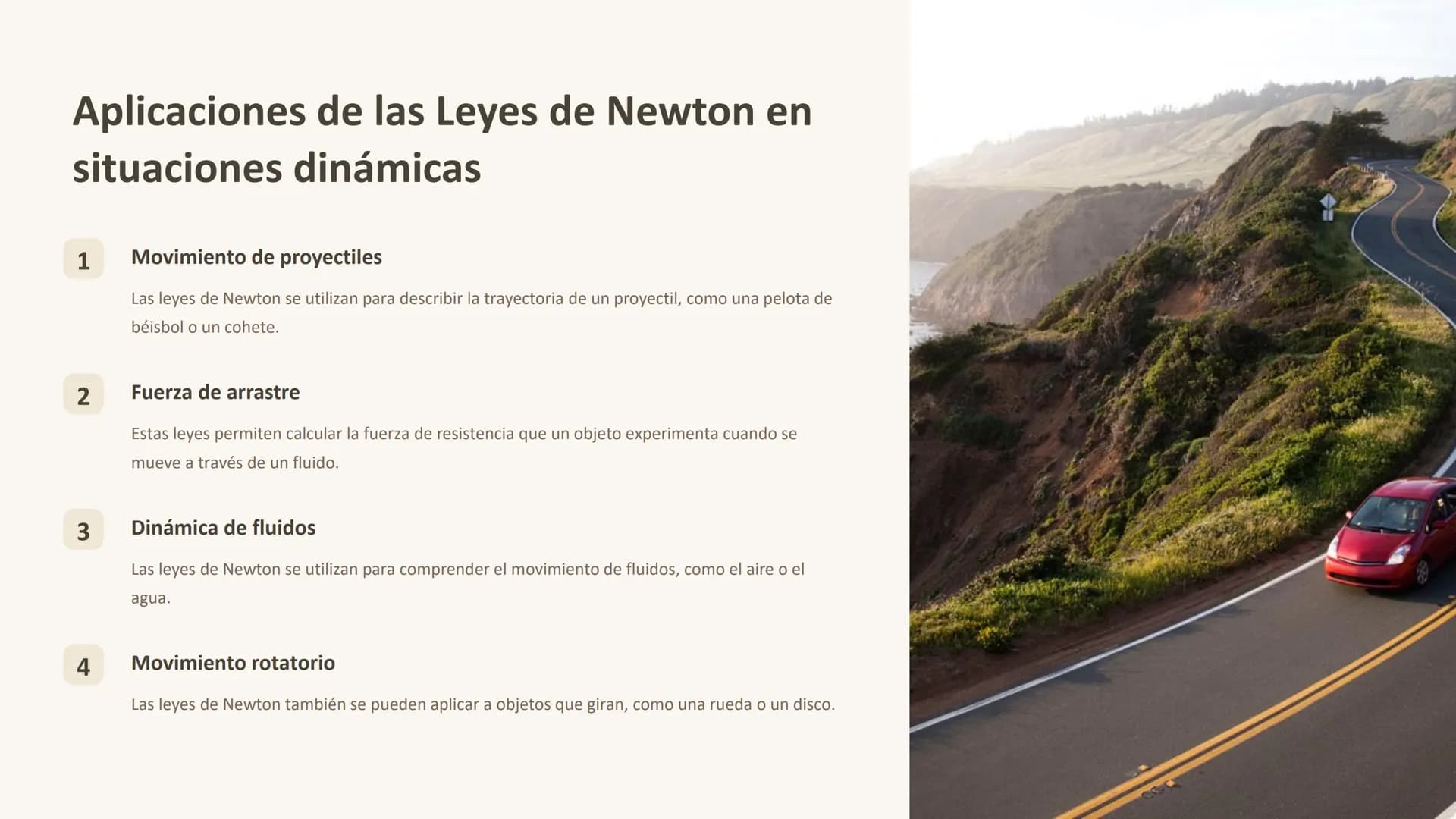 las Leyes de Newton
Las leyes de Newton son principios
fundamentales de la física que describen el
movimiento de los objetos. Estos principi