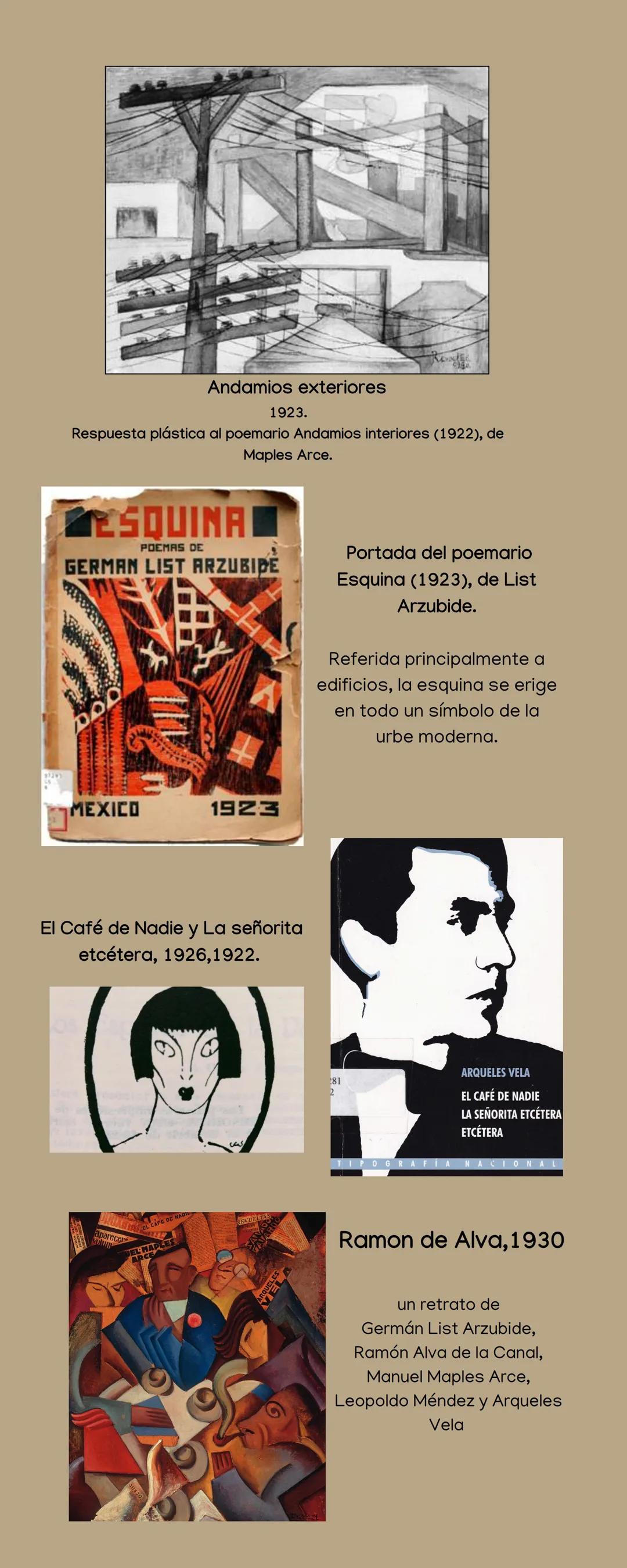 ESTRIDENTISMO
Contexto
Nació poco después de la Revolución
Mexicana (1910-1920), en un
ambiente de reconstrucción nacional
y búsqueda de nue