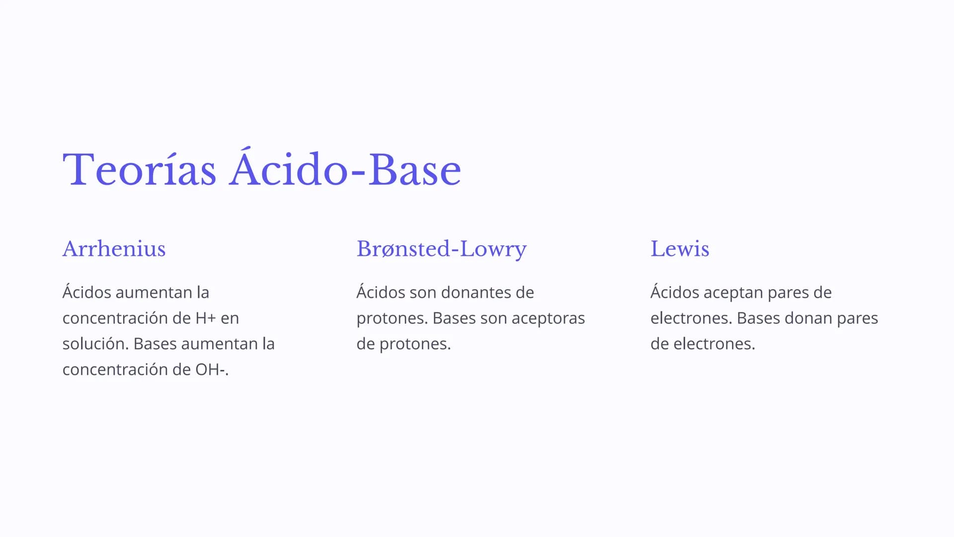 Ácidos, Bases y
pH
Los ácidos, bases y pH son conceptos fundamentales en la
química que describen el comportamiento de las sustancias en
sol