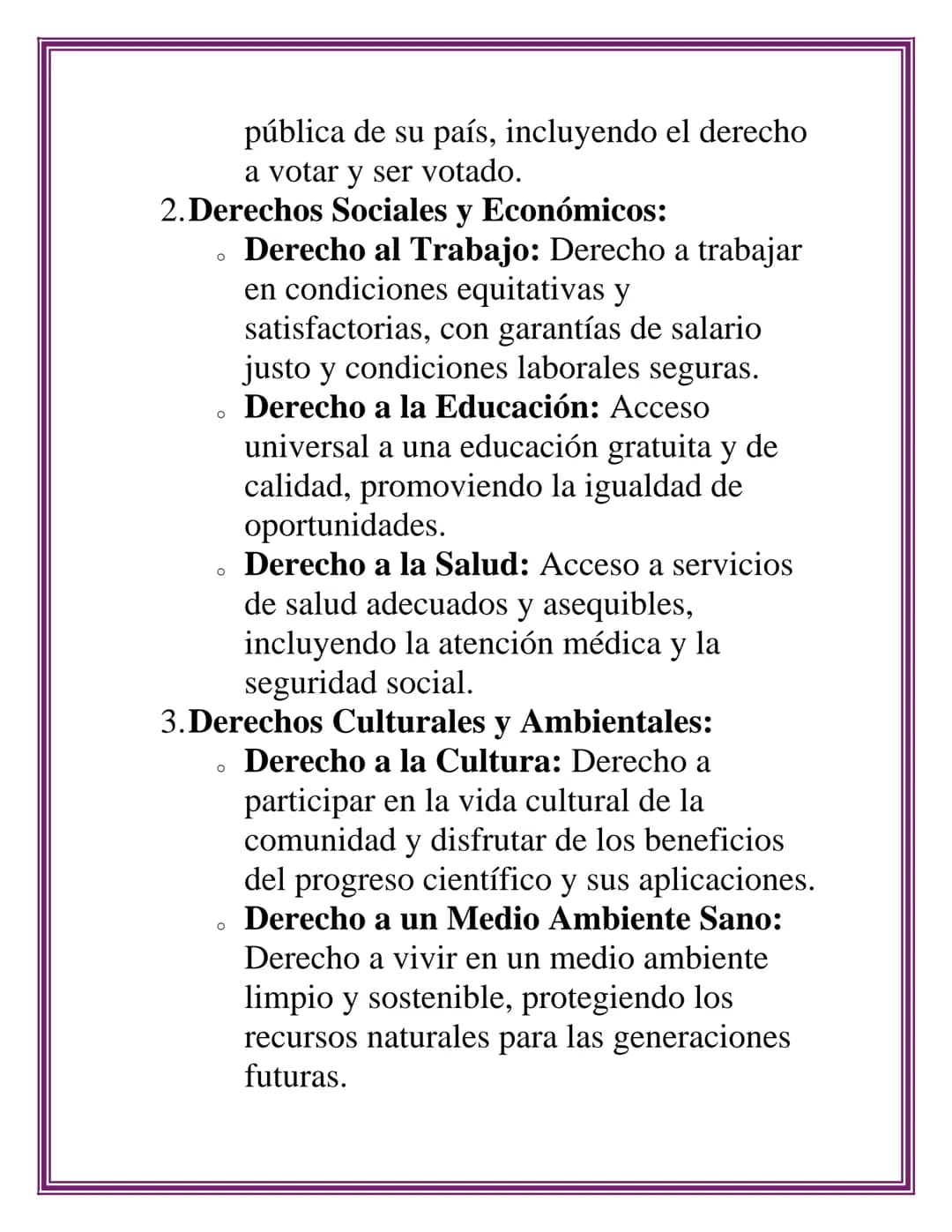 DERECHOS Y DEBERES DEL CIUDADANO