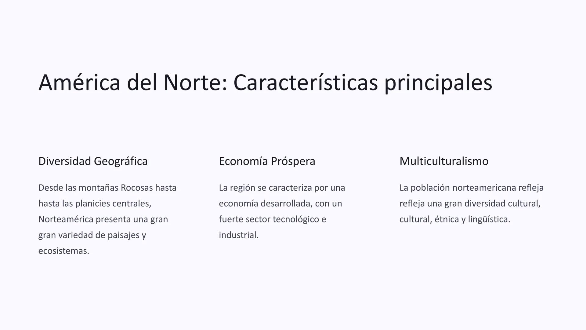 la geografía regional
La geografía regional es el estudio de las características físicas,
culturales y económicas de las diferentes regiones