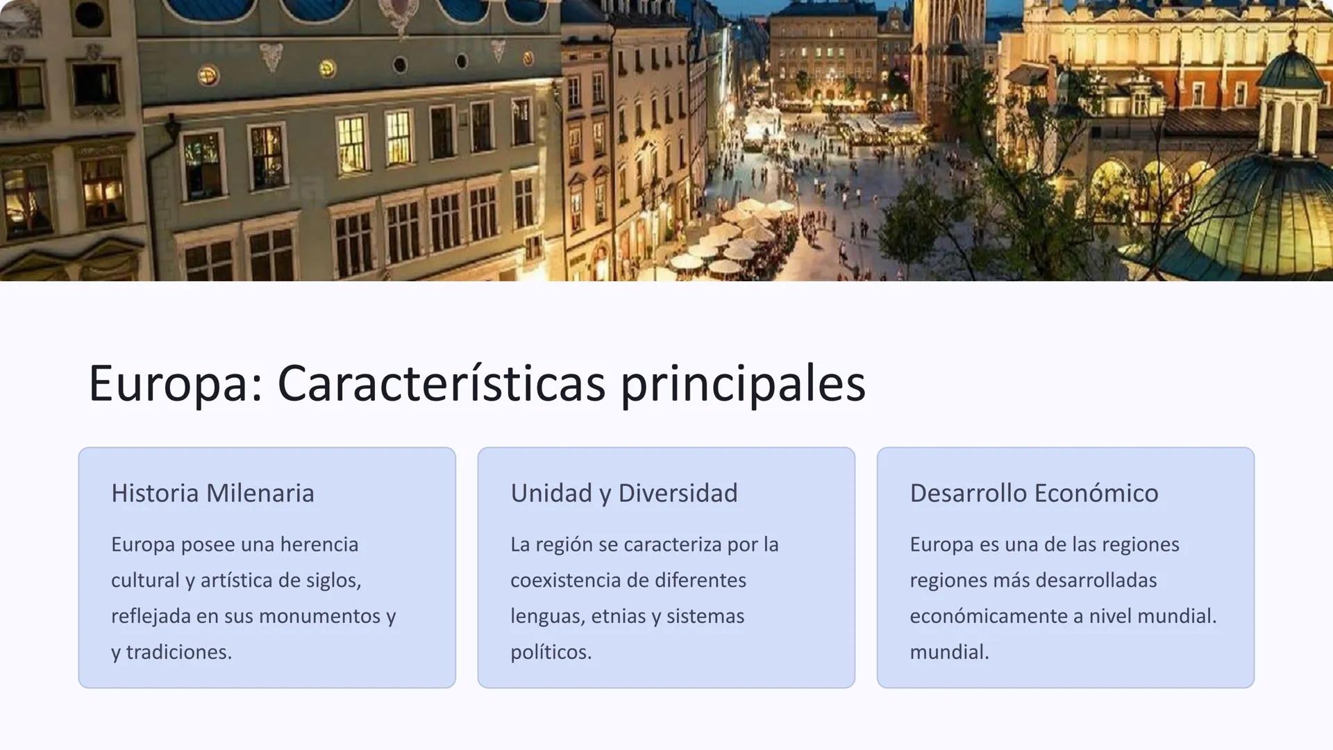 la geografía regional
La geografía regional es el estudio de las características físicas,
culturales y económicas de las diferentes regiones