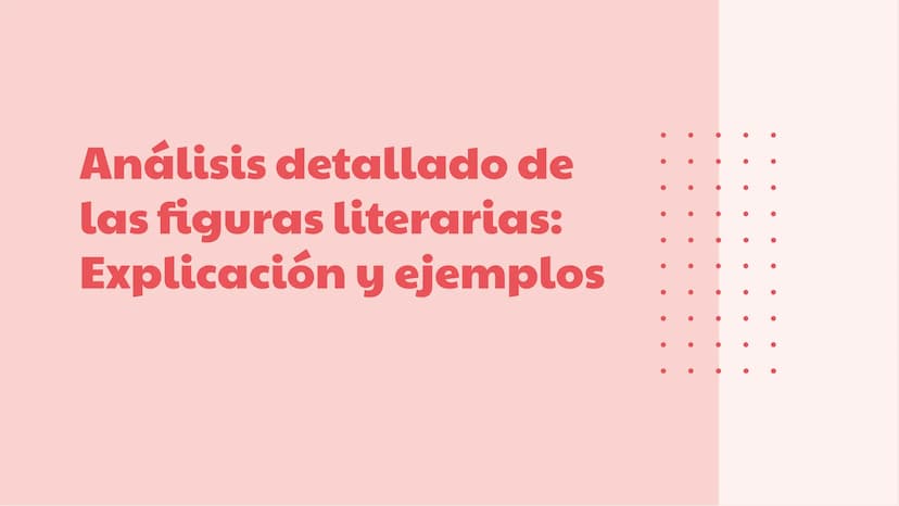 Análisis detallado de
las figuras literarias:
Explicación y ejemplos Introducción
En esta presentación se realizará un análisis
detallado de