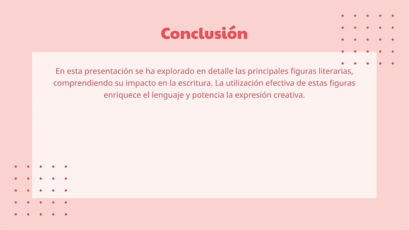 Análisis detallado de
las figuras literarias:
Explicación y ejemplos Introducción
En esta presentación se realizará un análisis
detallado de