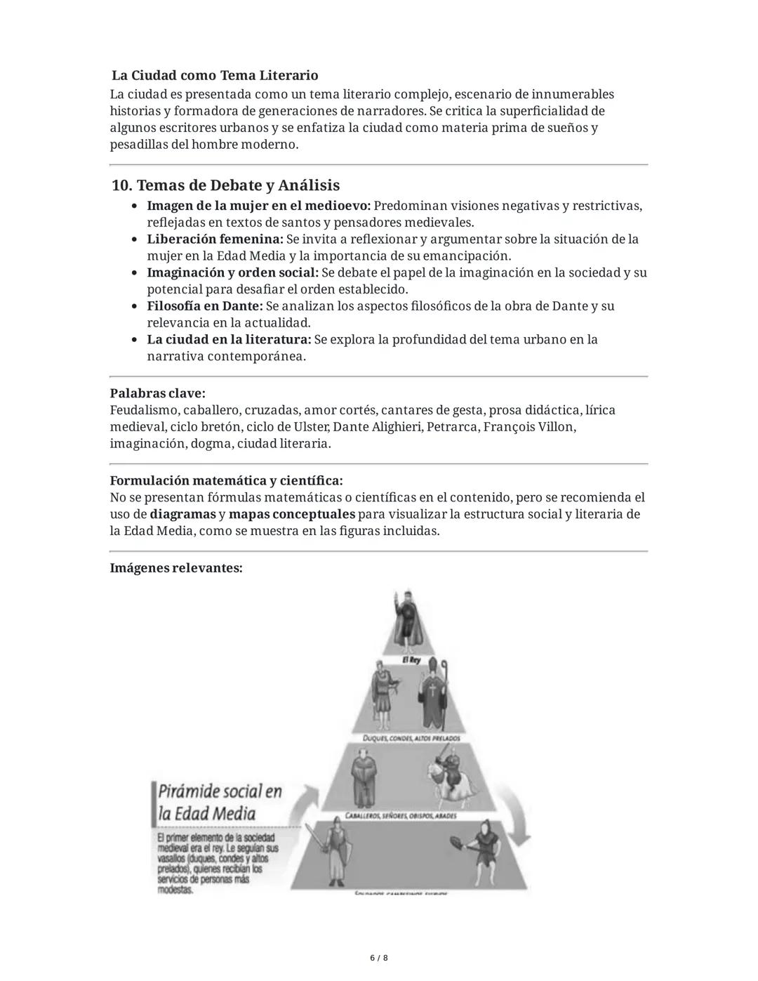 ## Literatura Medieval

### 1. Introducción y Exploración

La unidad didáctica sobre literatura medieval está dirigida a estudiantes de grad