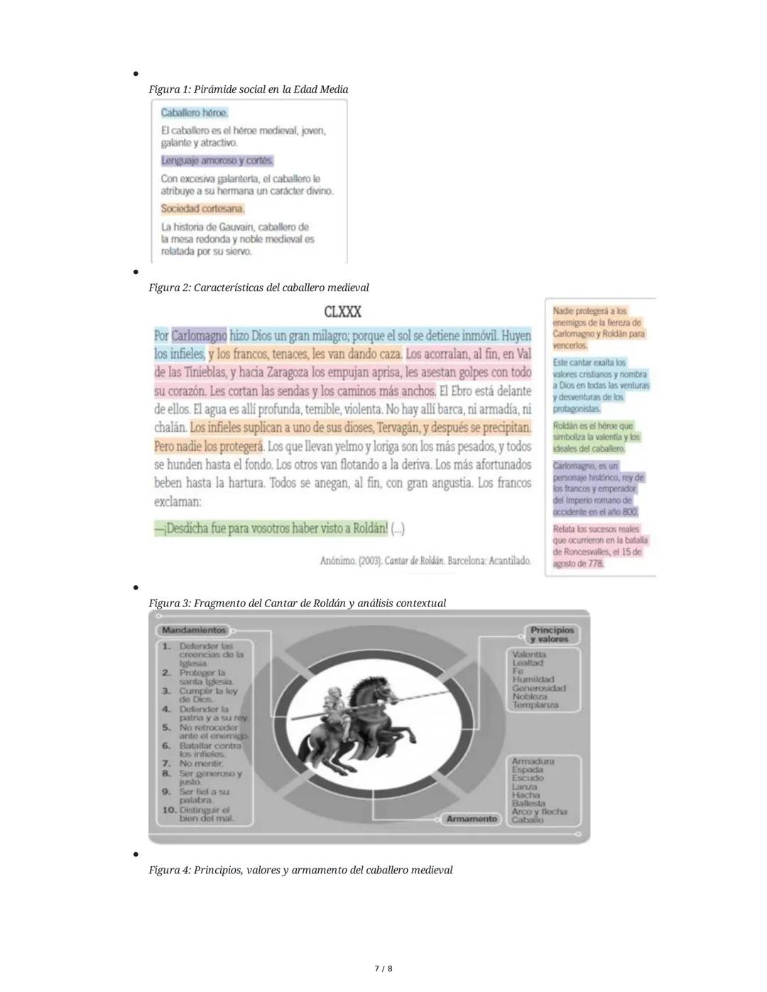 ## Literatura Medieval

### 1. Introducción y Exploración

La unidad didáctica sobre literatura medieval está dirigida a estudiantes de grad