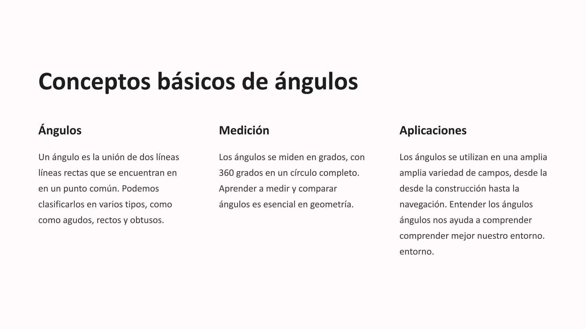 Y
Y
P
R
☑
Q
T
X
Geometría y
Trigonometría
En este conjunto de diapositivas, exploraremos los conceptos
fundamentales de la geometría y la tr