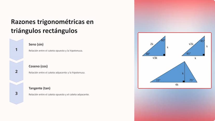 Y
Y
P
R
☑
Q
T
X
Geometría y
Trigonometría
En este conjunto de diapositivas, exploraremos los conceptos
fundamentales de la geometría y la tr