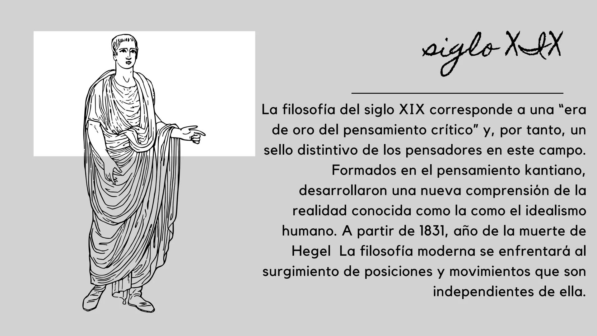 Filosoofia
ModeAna
SIGLO XIX 纫
Contenido
• Introducción
• Filosofía del siglo XIX
• Idealismo alemán
• Immanuel Kant
⚫ pensamiento filosófic