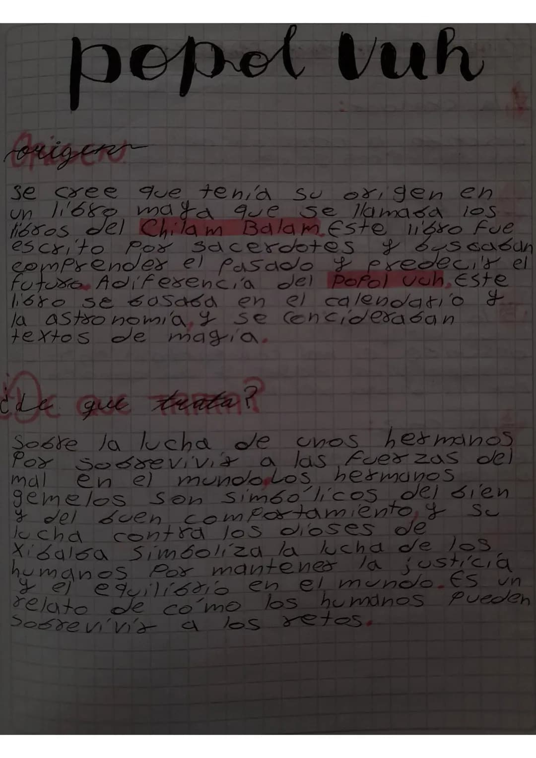 popol Vuh
Origens
se cree que tenid su
origen en
un 1:680 maya que se llamara los
ibros del Chilam Balam. Este libro Fue
escrito por sacerdo