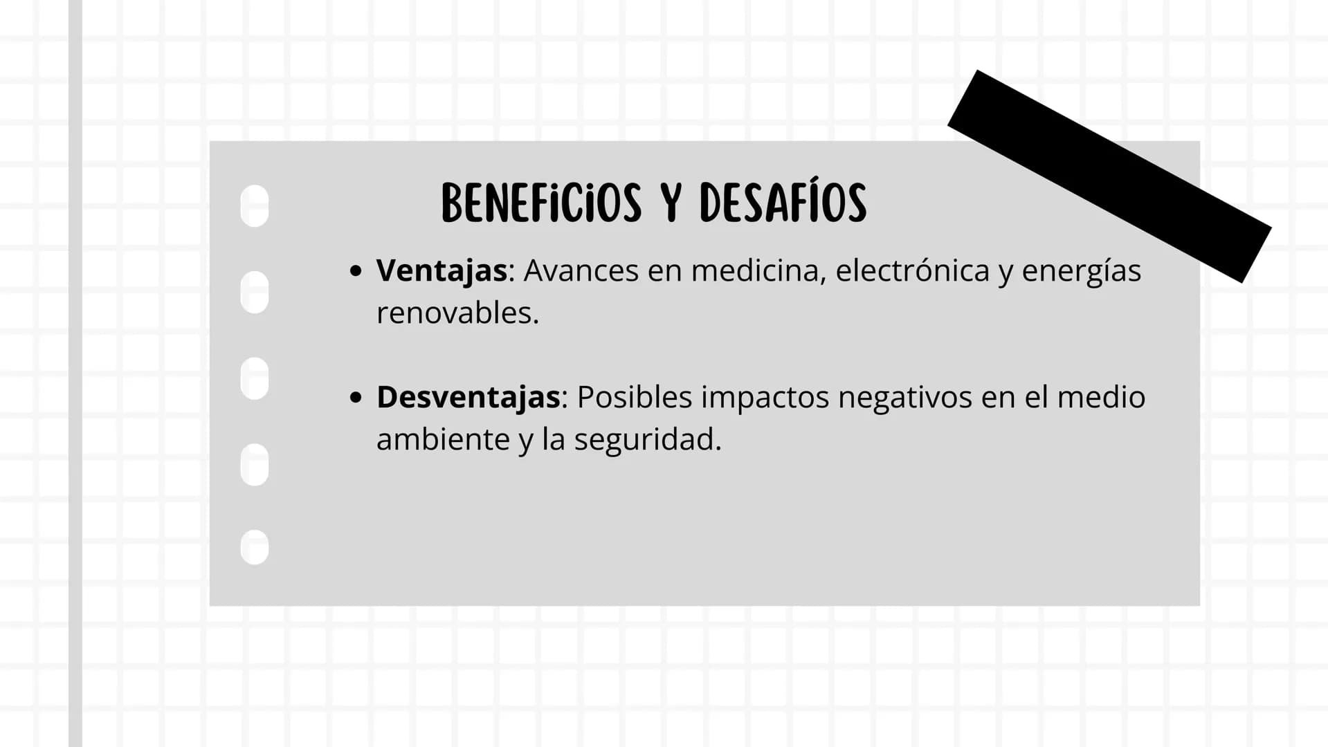 Д
NANOTECNOLOGIA • ¿QUÉ ES LA NANOTECNOLOGÍA?
La nanotecnología es la ciencia, ingeniería y
tecnología que se realiza a la nanoescala, que e