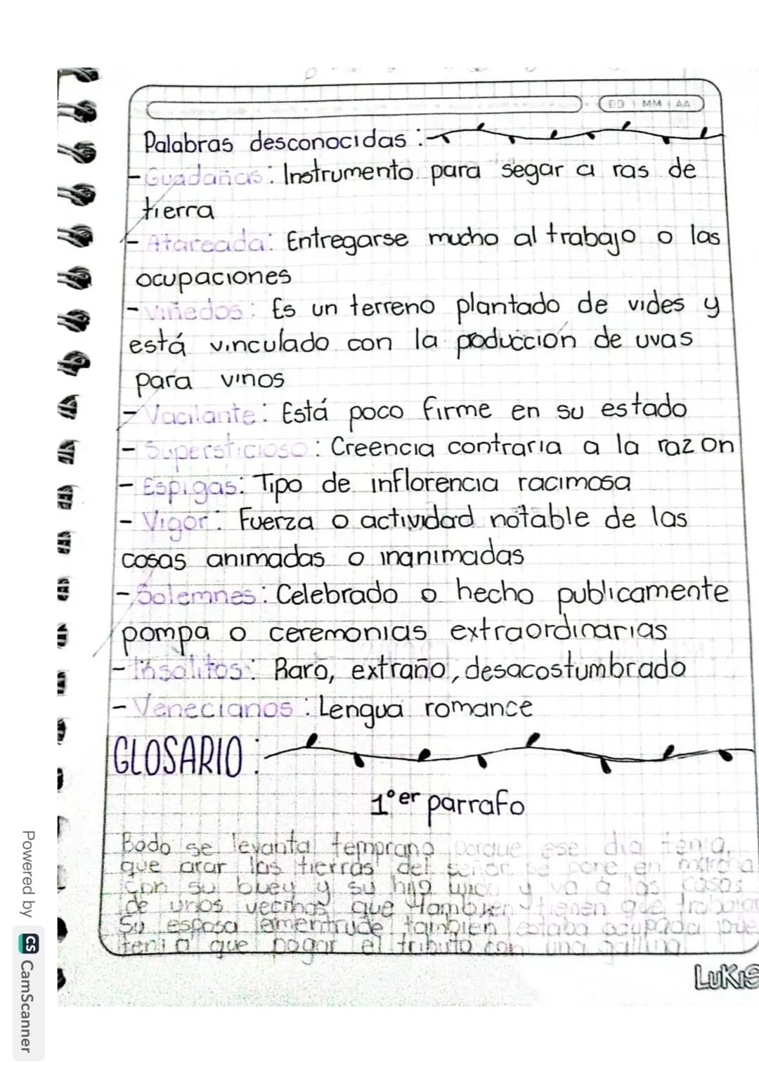 GEOGRAFIA:
plan de
MEJORAMIENTO
DG MM 1AA
El estudiante desarrollara en el cuaderno las 6
ejercicios propuestos y se prepara para la
Sustent