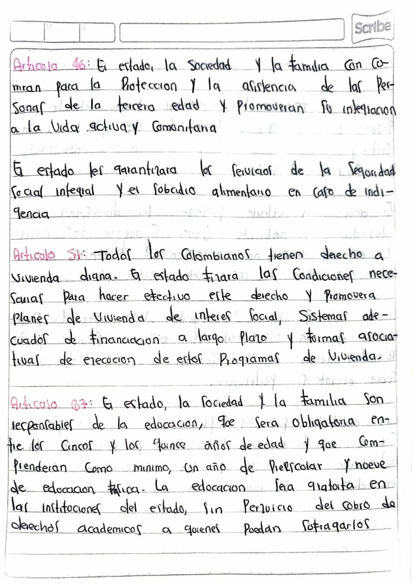 CONSTITUCION POLITICA DE
Scribe
Colombia 1998
7ª Parte =
а
En diciembre de 1990 le Convocaron
Para elegir los representanter a la
Constituye