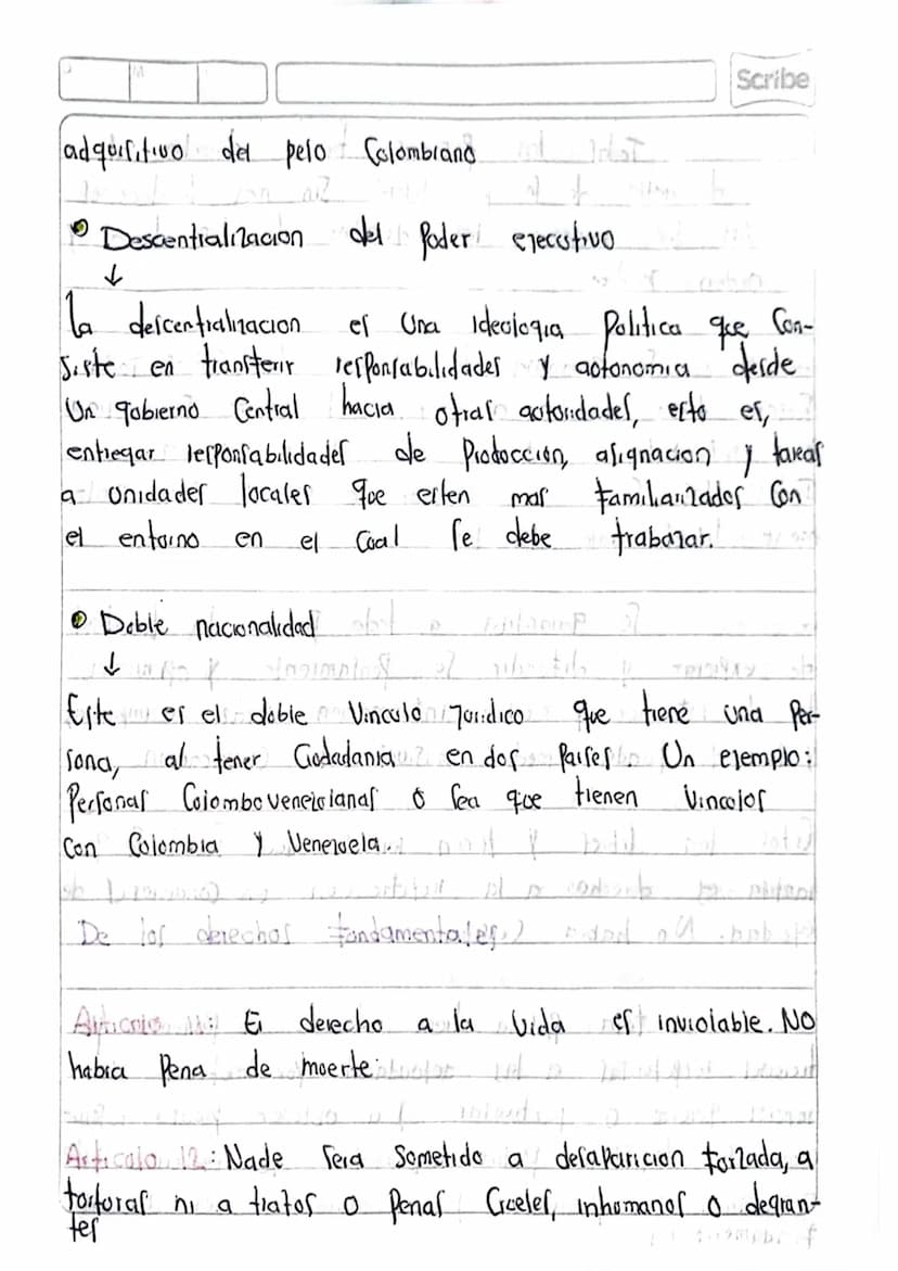 CONSTITUCION POLITICA DE
Scribe
Colombia 1998
7ª Parte =
а
En diciembre de 1990 le Convocaron
Para elegir los representanter a la
Constituye