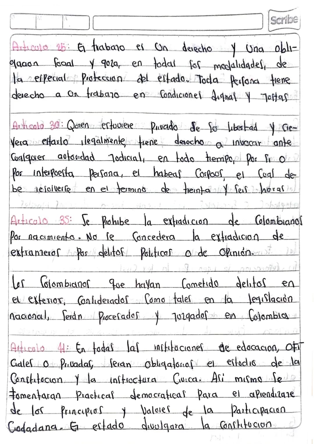 CONSTITUCION POLITICA DE
Scribe
Colombia 1998
7ª Parte =
а
En diciembre de 1990 le Convocaron
Para elegir los representanter a la
Constituye