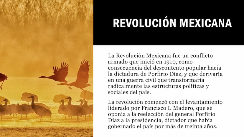 CIENCIAS SOCIALES
Y COMPETENCIAS
CIUDADANAS
TEMAS: REVOLUCIÓN MEXICANA REVOLUCIÓN MEXICANA
La Revolución Mexicana fue un conflicto
armado qu