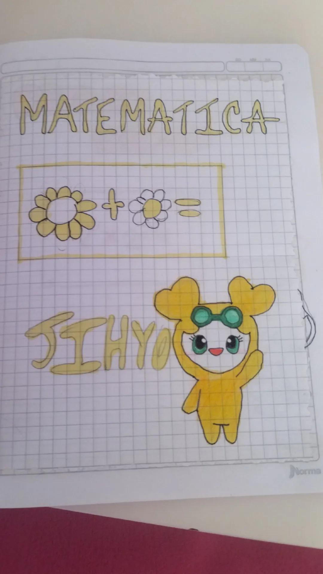 # MATEMATICA

$✿ + ✿ =$

JIHYO

Norma