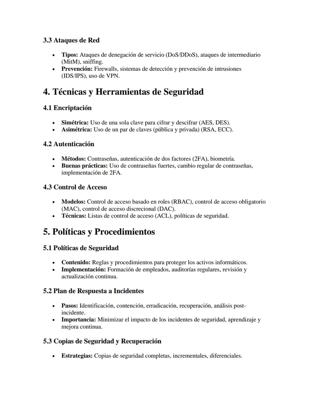Seguridad Informática
APUNTES//
1. Conceptos Básicos
•
•
Seguridad Informática: Protección de sistemas informáticos y la información que
con