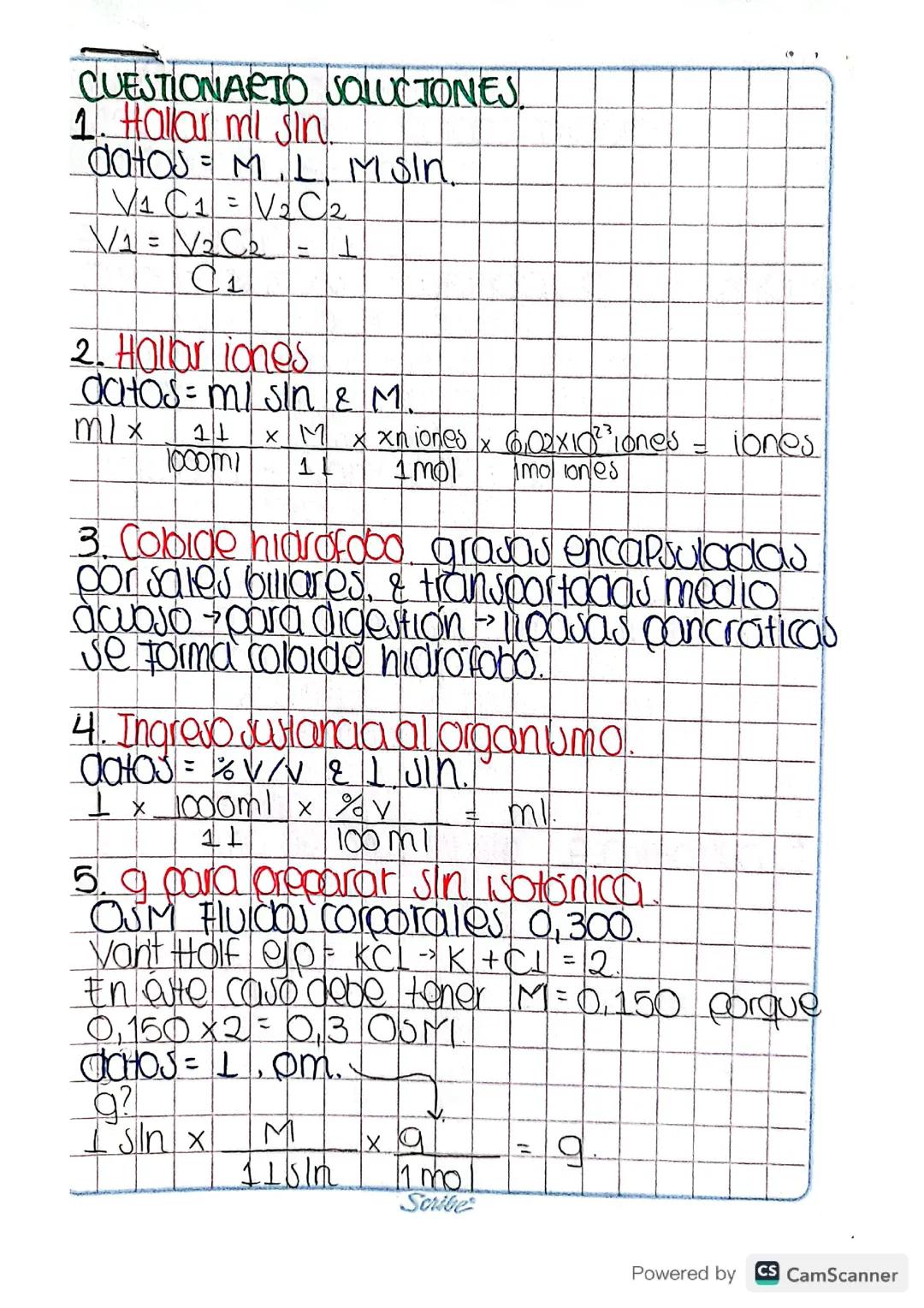 Cuestionario soluciones 