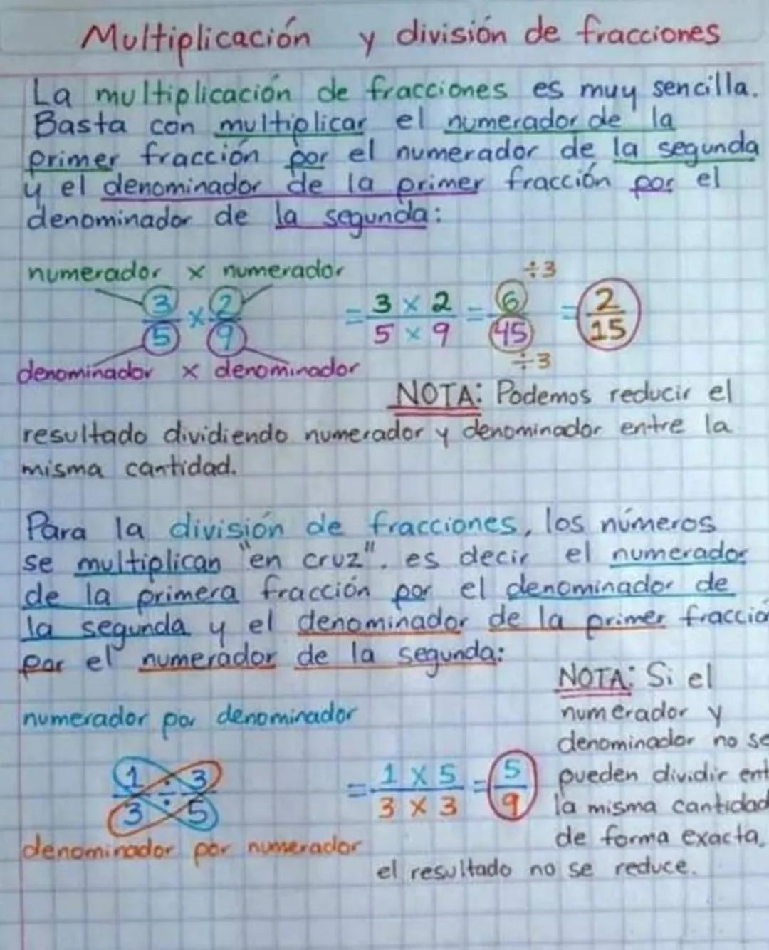 1. Para sumar o restar fracciones, primeramente
hay que observar si estas tienen el mismo
denominador:
2.
numerador
denominador-
8
numerador