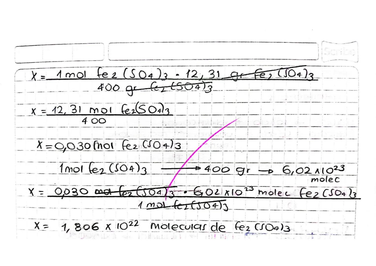 6. Para la siguiente reacción =
2fe + 3H2SO4
-
Fe₂ (504)3 + 3 H₂
Si 50 de fe se agregan a 7,5 g de H2504
2 Fe 2
35 3
6H6
120 12
2molt 3mol
1