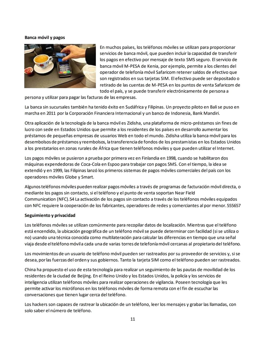 TELÉFONO MOVIL
Un teléfono móvil o teléfono celular es un dispositivo portátil que puede hacer o recibir llamadas a través de
una portadora 