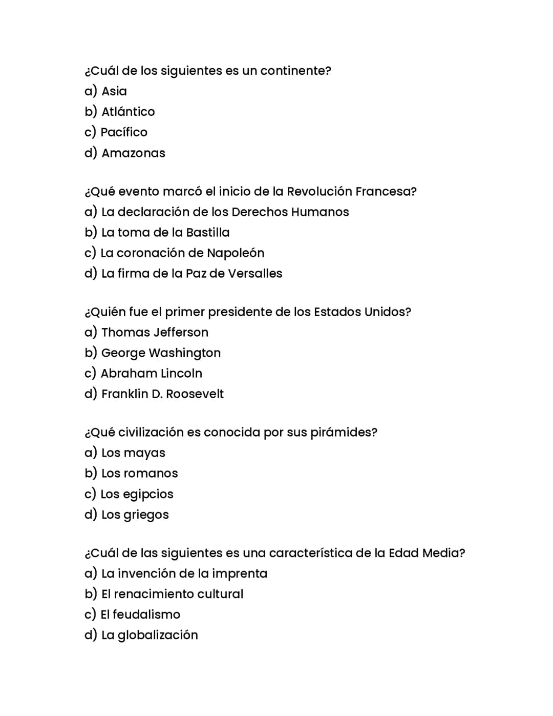 EXAMEN SOCIALES