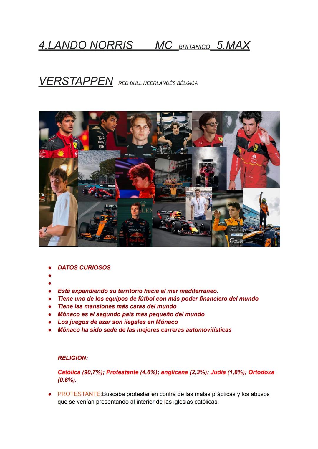 QUE ES

Mónaco es una pequeña ciudad-estado independiente en la costa mediterránea de Francia, conocida
por sus lujosos casinos, la bahía bo