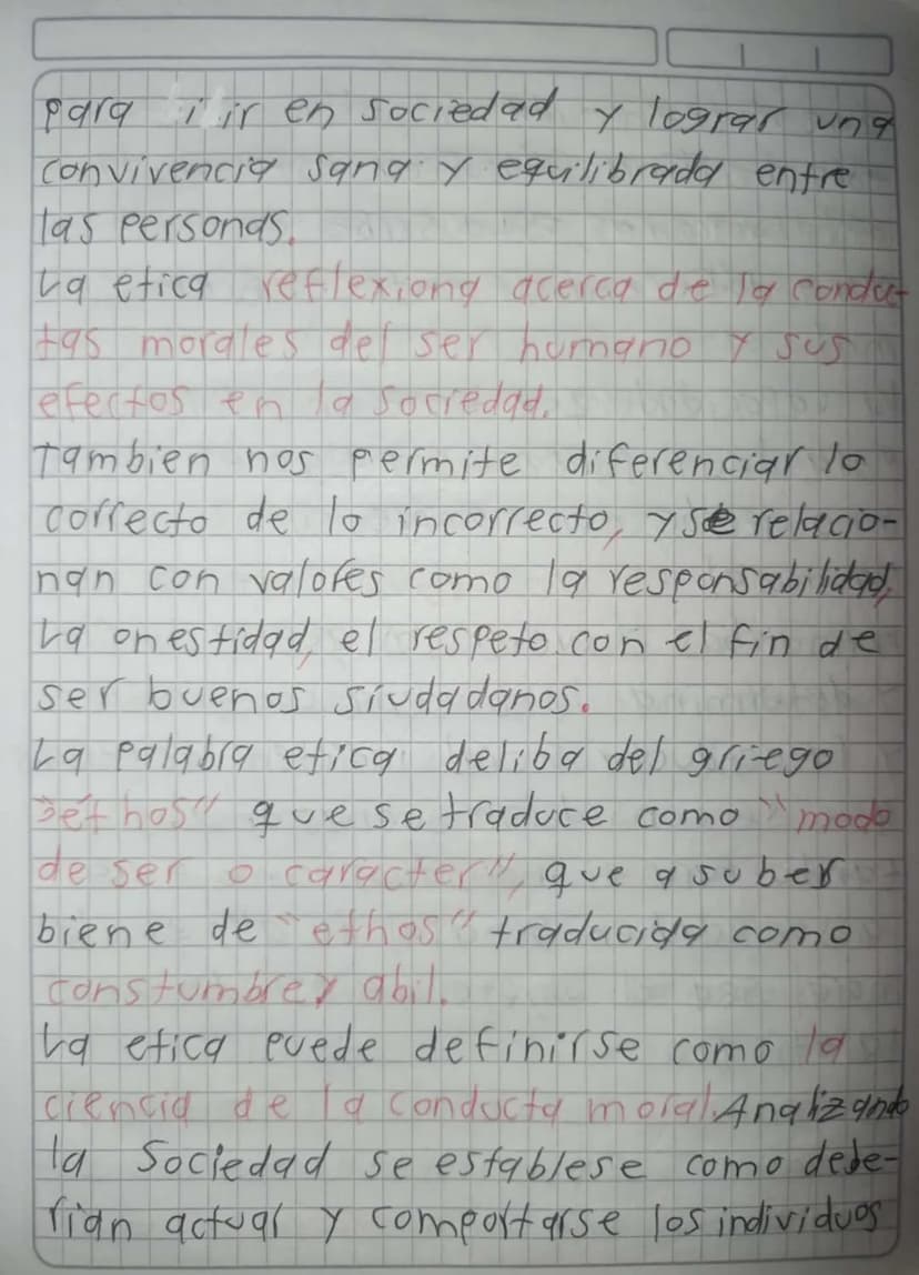 25
Concepto etica y valores
La etica es una rama de la filosofid
que estudia la moral, es decir lo que
se considera como buena constumbres p