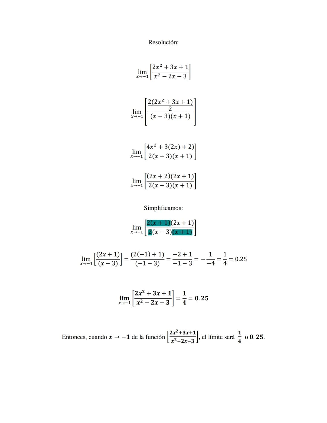 Desarrollo de los ejercicios
Graficar en GeoGebra la siguiente función a trozos, y de acuerdo con ella determinar los límites laterales
dado