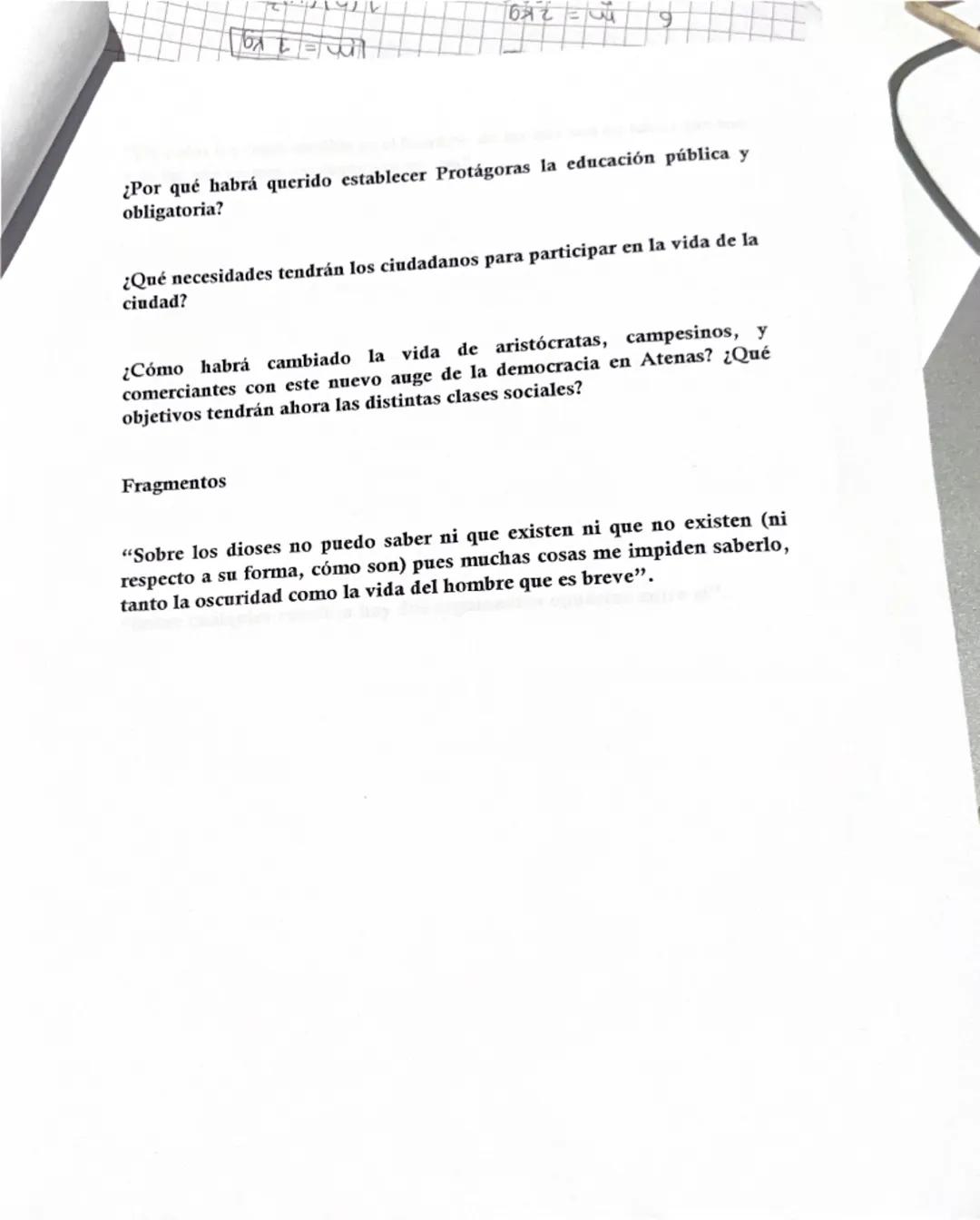 --- OCR Start ---
mis
0011 =
PROTAGORAS DE ABDERA (с. 484-414)
El más respetado de los sofistas, fue amigo y consejero de Pericles. Además
d