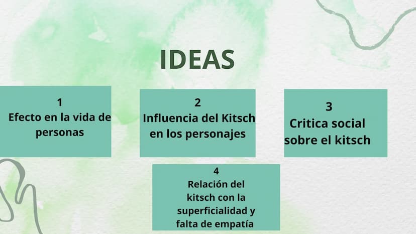 EL KITSCH
"El kitsch es la estación intermedia
entre el arte y el basurero" TESIS
Los seres humanos deberíamos comprender y tener
conciencia