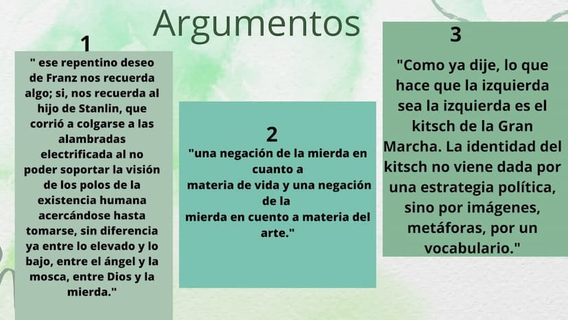 EL KITSCH
"El kitsch es la estación intermedia
entre el arte y el basurero" TESIS
Los seres humanos deberíamos comprender y tener
conciencia