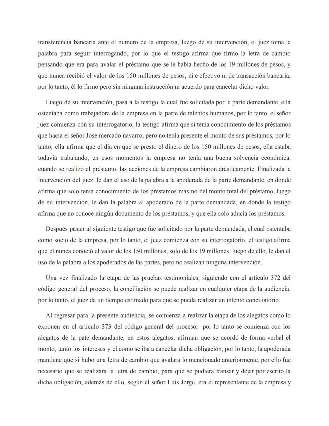Ensayo analítico - audiencia ejecutiva sobre letra de cambio en blanco.

El presente análisis tendrá una síntesis analítica y critica ante l