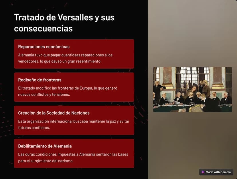 Introducción a la
Primera Guerra
Mundial
La Primera Guerra Mundial fue un conflicto bélico a escala global que
tuvo lugar entre 1914 y 1918.