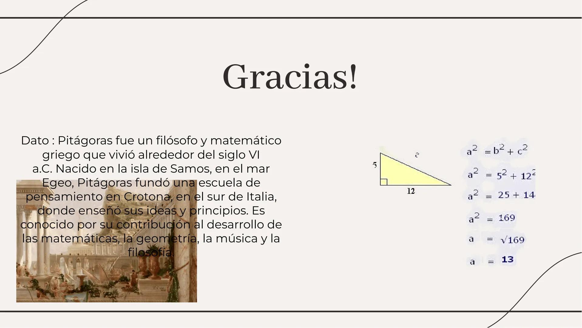 APLICACION EN EL
TEOREMA DE PITAGORAS
fio pio Introducción
15151515757
El teorema de Pitágoras es un principio
geométrico fundamental que es