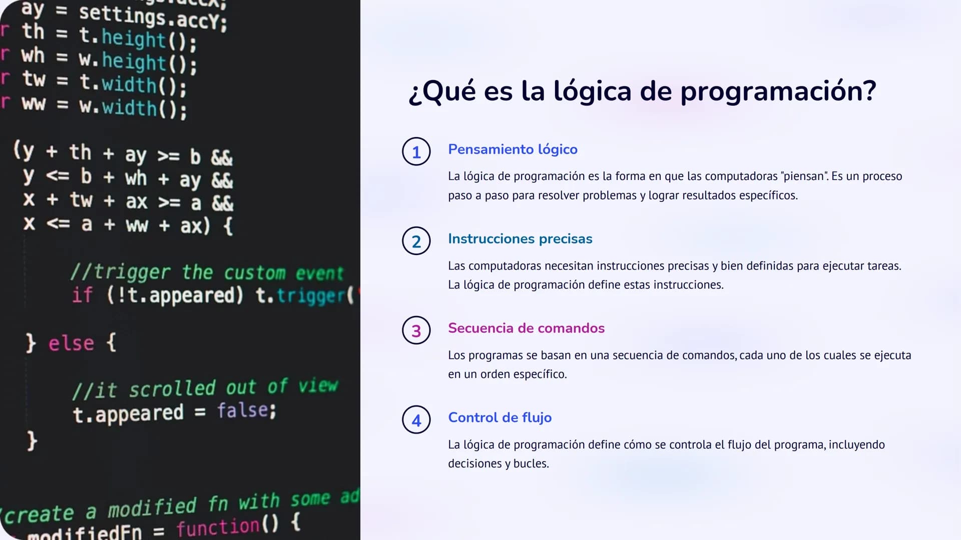 Programación Básica: 