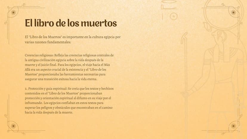 ¿Qué es?
La literatura egipcia es un tesoro cultural que
se extiende a lo largo de miles de años,
ofreciendo una ventana única a la mente y 