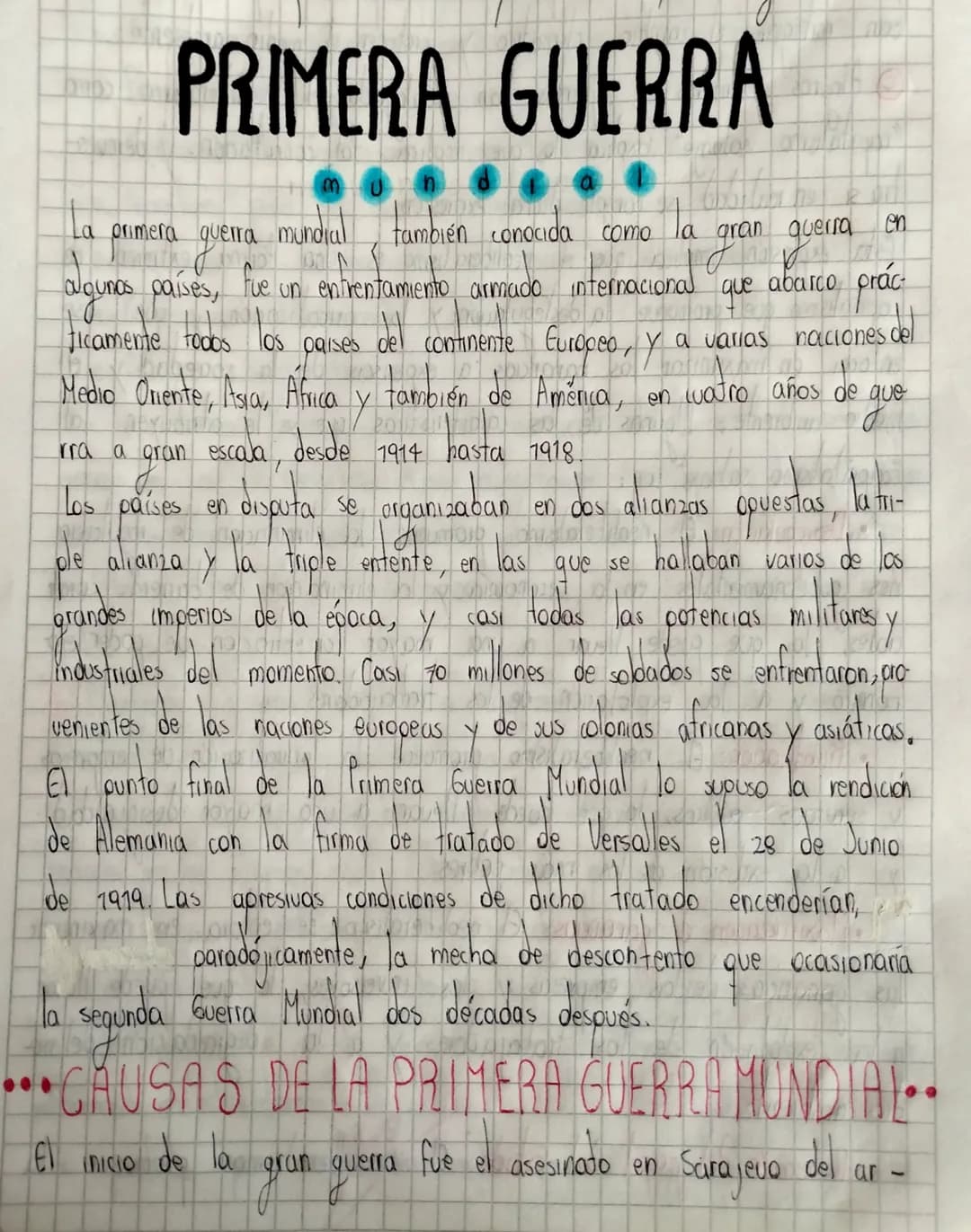 PRIMERA GUERRA
3
algunos países,
La primera querra mundial
fue
mundial también conocida
como
aran querra
en
un enfrentamiento armado interna