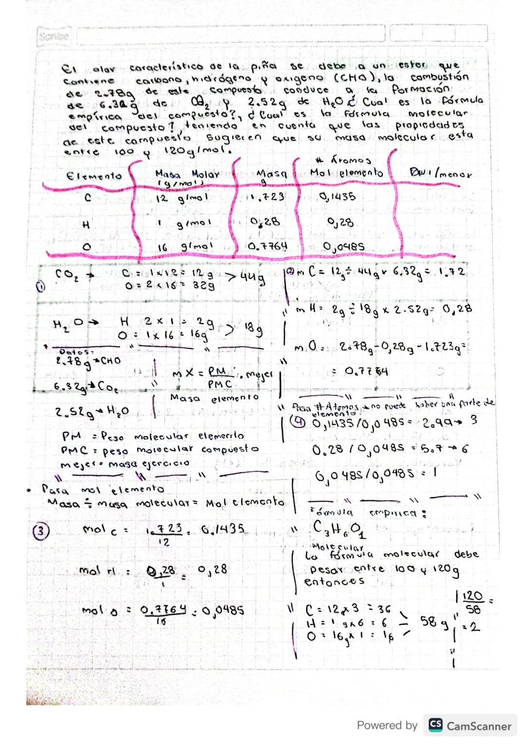 Са
formula
Composición Porcentual
quinica
permite
determinar
Porcentual de cada clemento en una sustancia.
la composición
A1 (50.,),
element