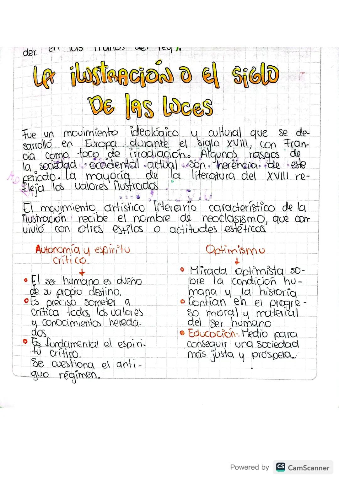 La Ilustración: Movimientos y Autores Destacados