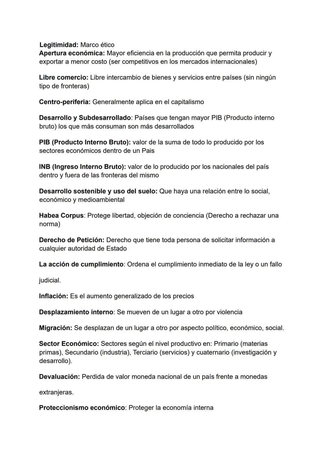 GLOSARIO DE DEFINICIONES FUNDAMENTALES EN
COMPETENCIAS CIUDADANAS
Capitalismo: (oferta y demanda)(propiedad privada lo que es suyo y de nadi