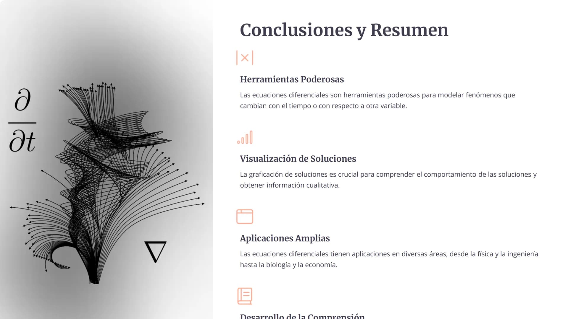 las Ecuaciones
Diferenciales
Las ecuaciones diferenciales son una herramienta
fundamental en matemáticas, física, ingeniería y otras
discipl